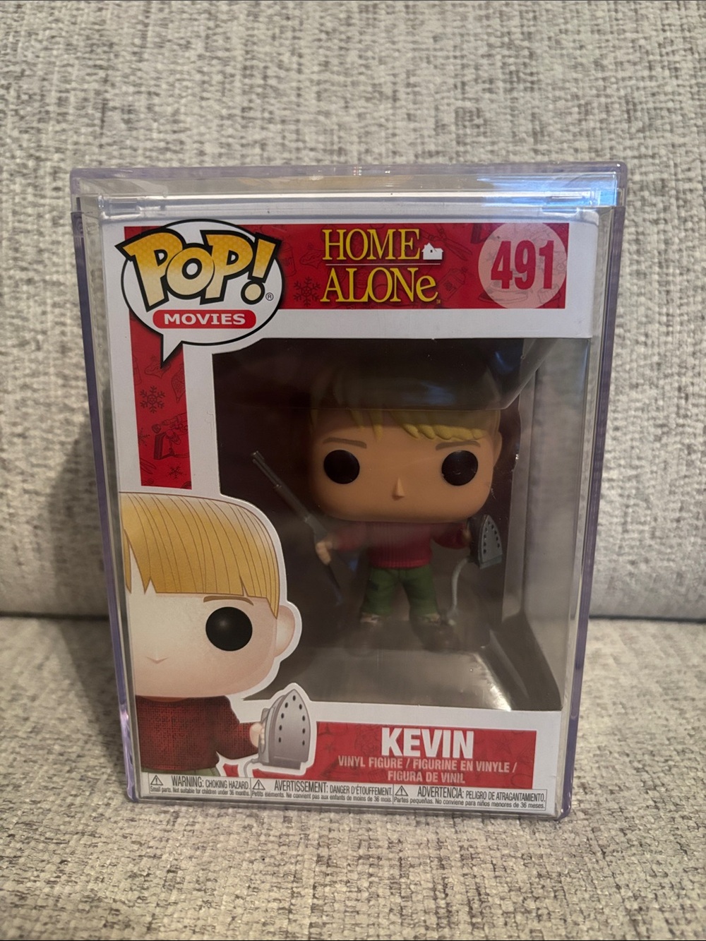 Funko Pop! Kevin in Red Sweater and Green Pants (Home Alone #491)